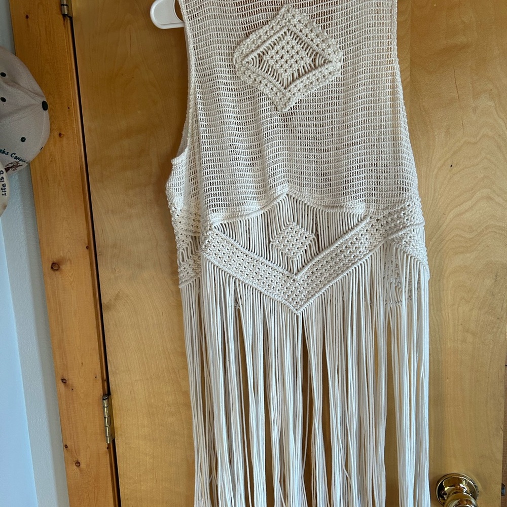 New without tags idyllwind crocheted vest